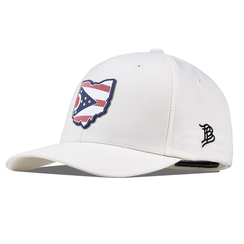 Ohio Patriot Series Flexfit Performance Fitted White