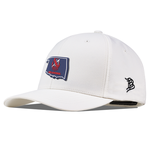 Oklahoma Patriot Series Flexfit Performance Fitted White