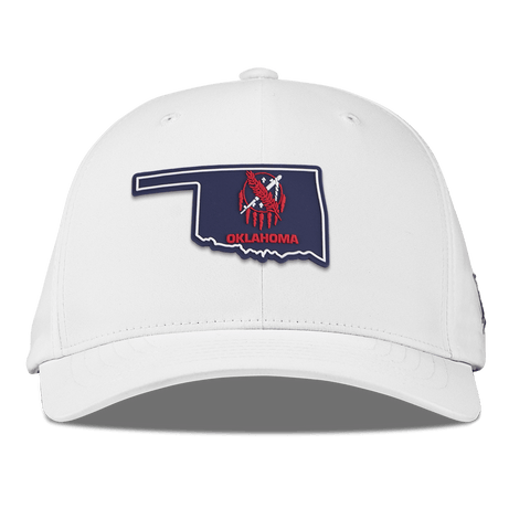 Oklahoma Patriot Series Flexfit Performance Fitted White