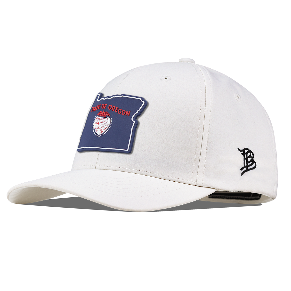 Oregon Patriot Series Flexfit Performance Fitted White