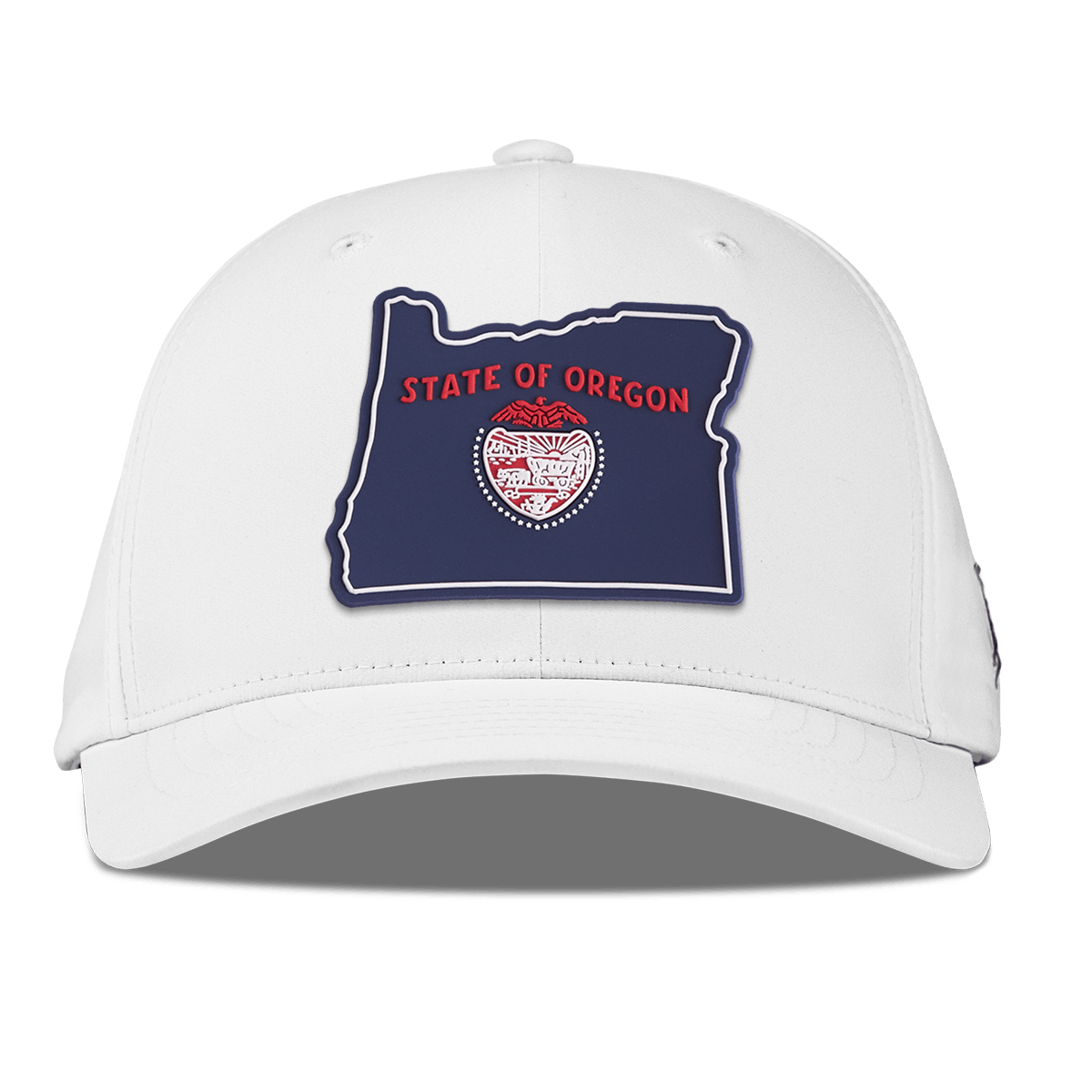 Oregon Patriot Series Flexfit Performance Fitted White