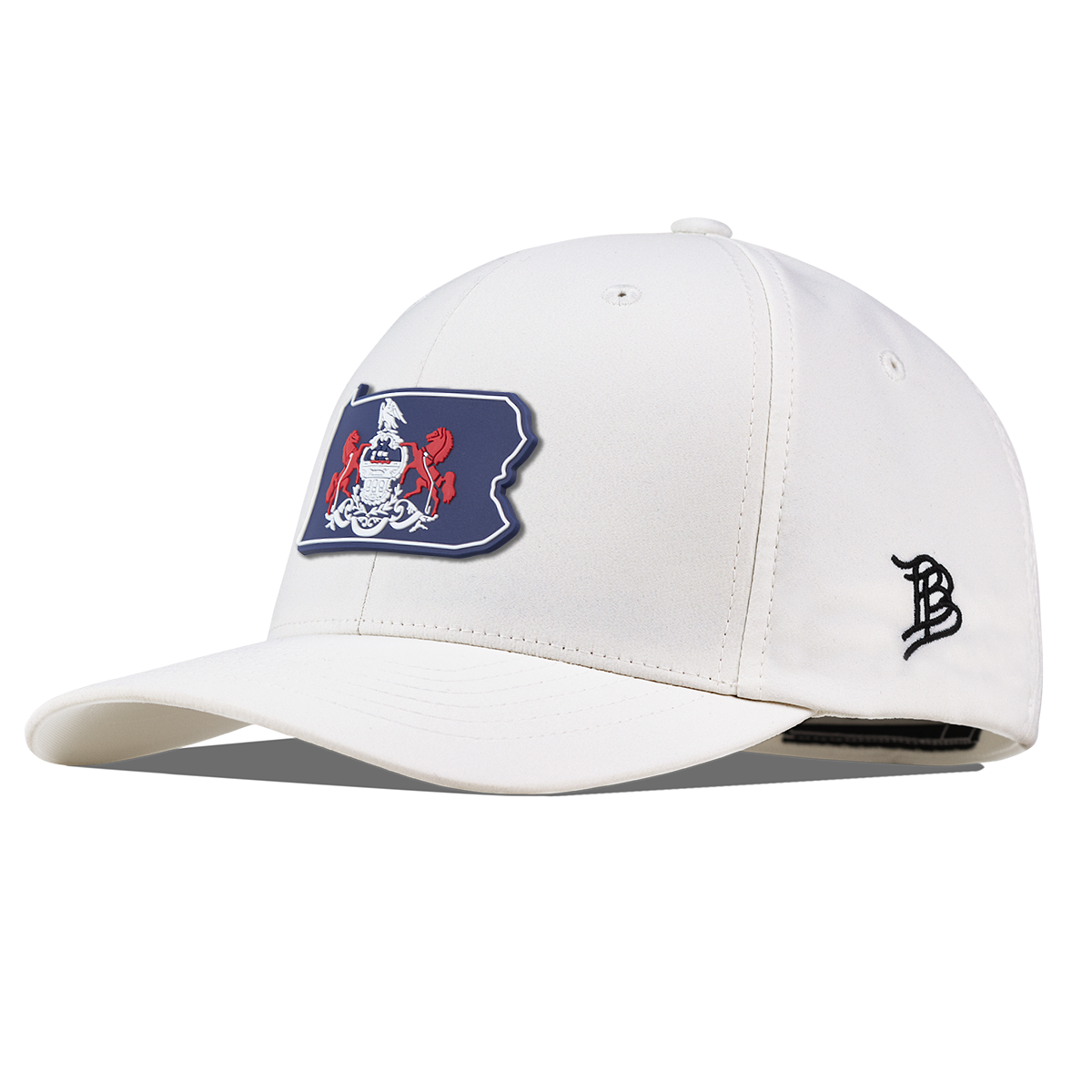 Pennsylvania Patriot Series Flexfit Performance Fitted White