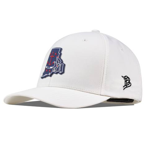Rhode Island Patriot Series Flexfit Performance Fitted White