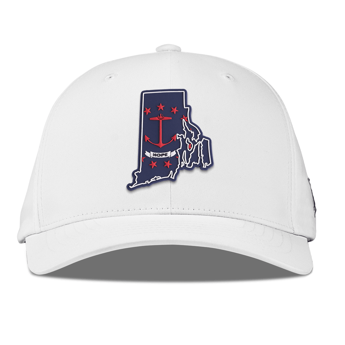 Rhode Island Patriot Series Flexfit Performance Fitted White