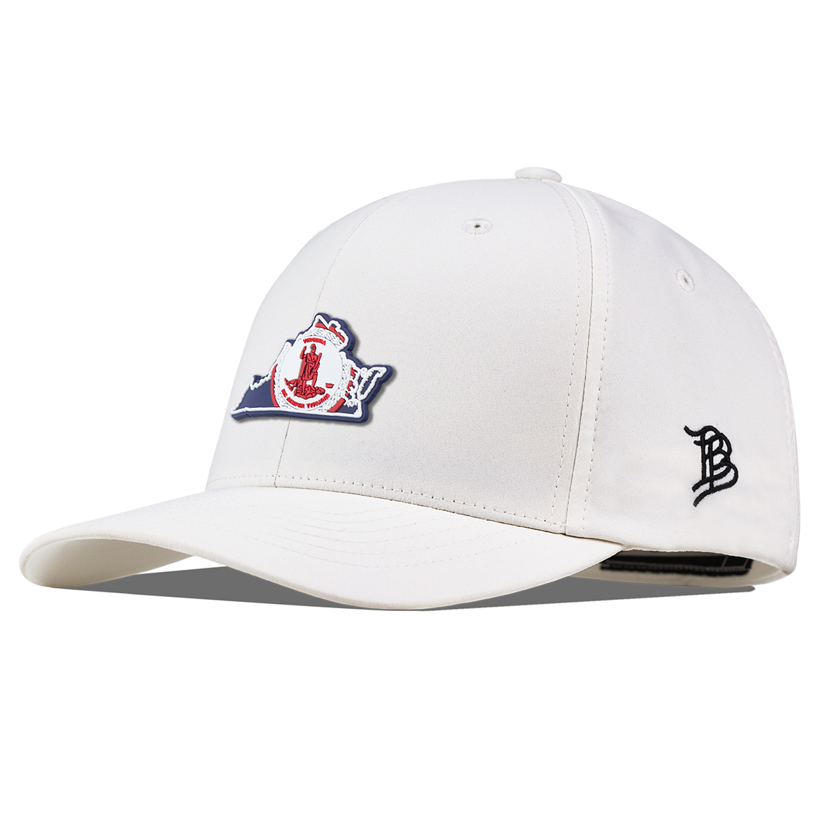 Virginia Patriot Series Flexfit Performance Fitted White