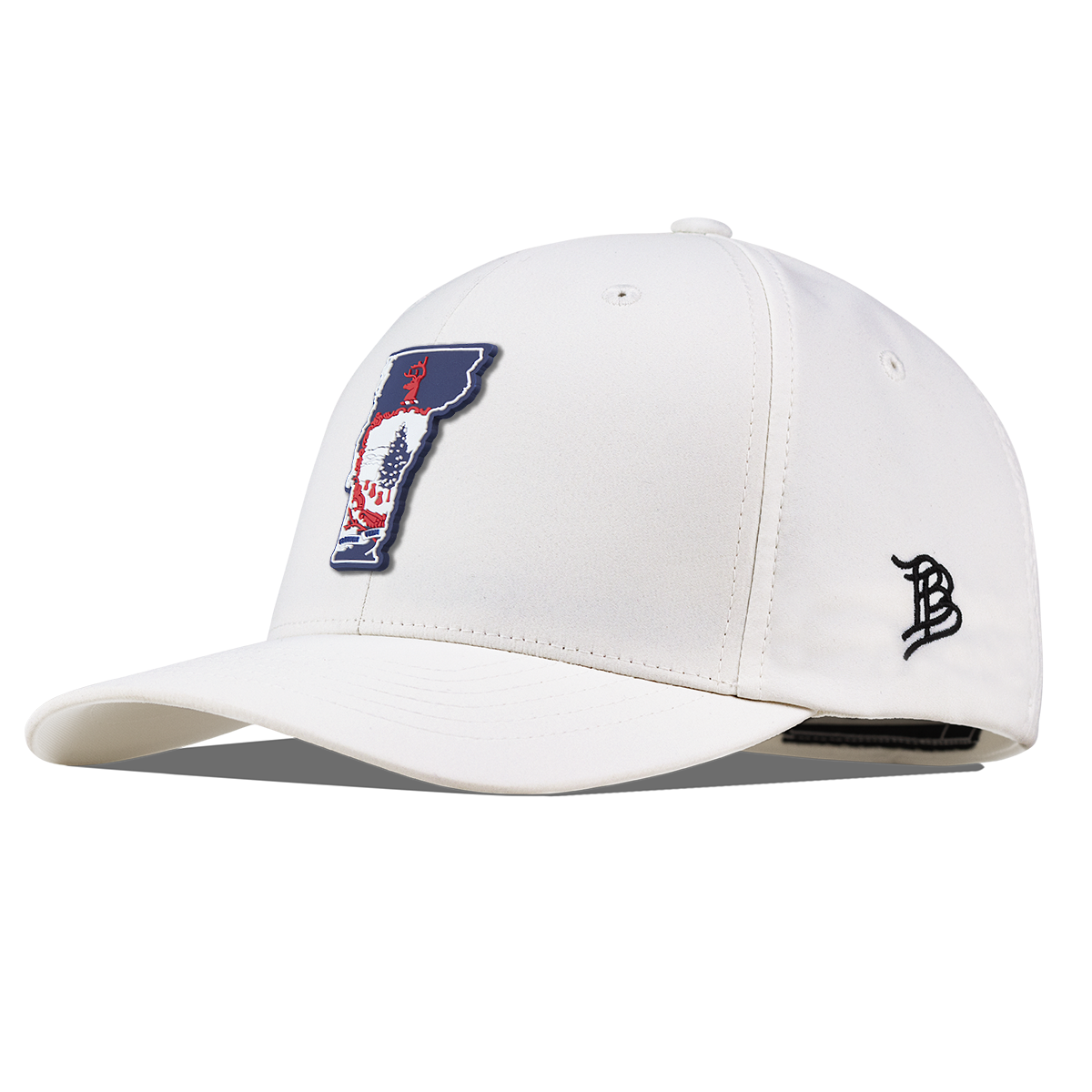 Vermont Patriot Series Flexfit Performance Fitted White