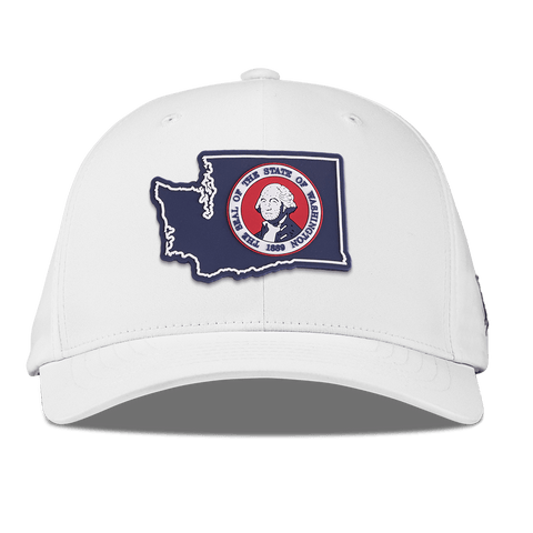 Washington Patriot Series Flexfit Performance Fitted White