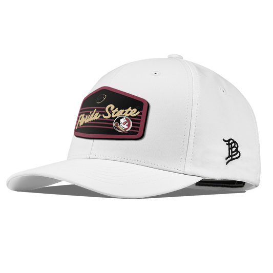 Florida State University "Seminole Football" Flexfit Performance Fitted White