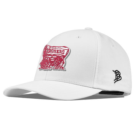University of Oklahoma "Sooner Schooner" Flexfit Performance Fitted White