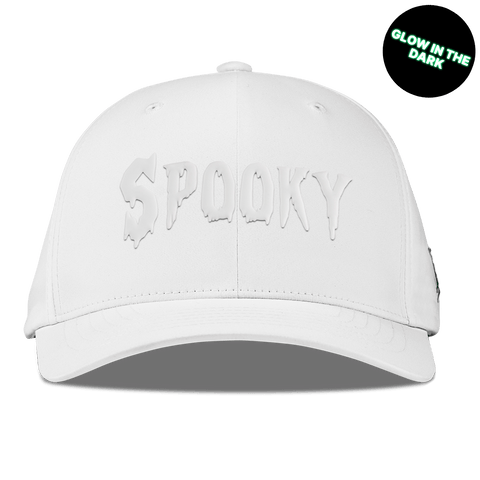 Spooky Glow Flexfit Performance Fitted White