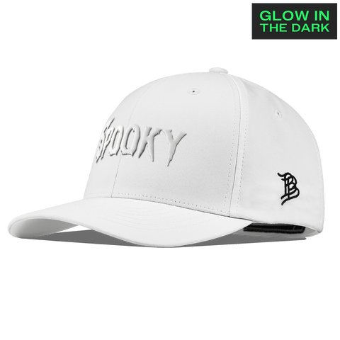 Spooky Glow Flexfit Performance Fitted White