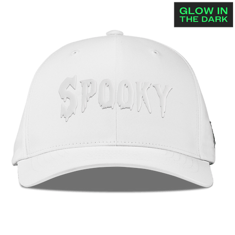 Spooky Glow Flexfit Performance Fitted White