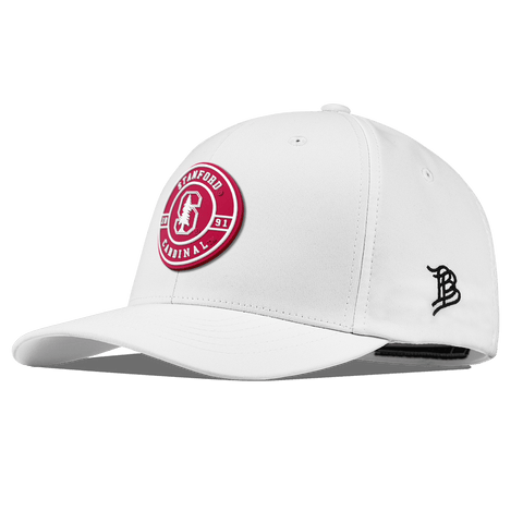 Stanford University "Stanford Seal" Flexfit Performance Fitted White