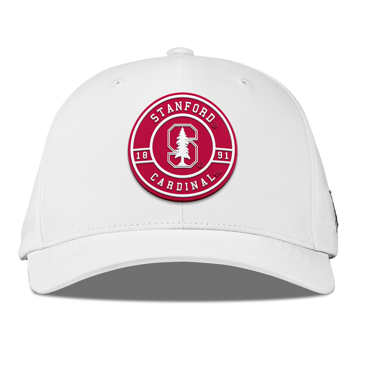 Stanford University "Stanford Seal" Flexfit Performance Fitted White