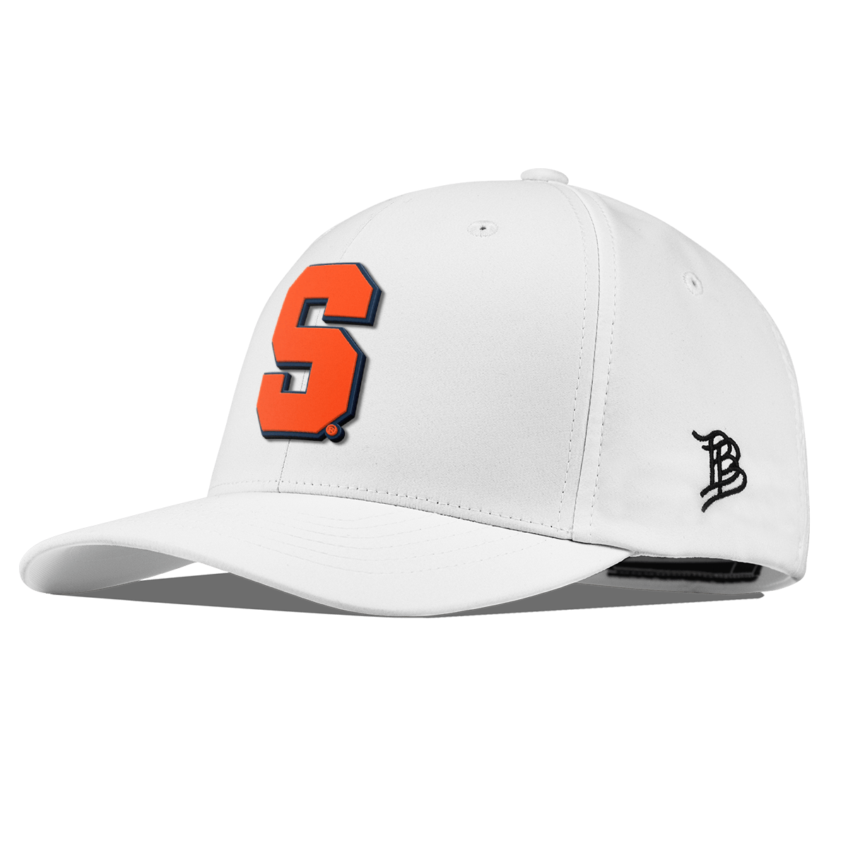 Syracuse University "Syracuse Orange Block" Flexfit Performance Fitted White
