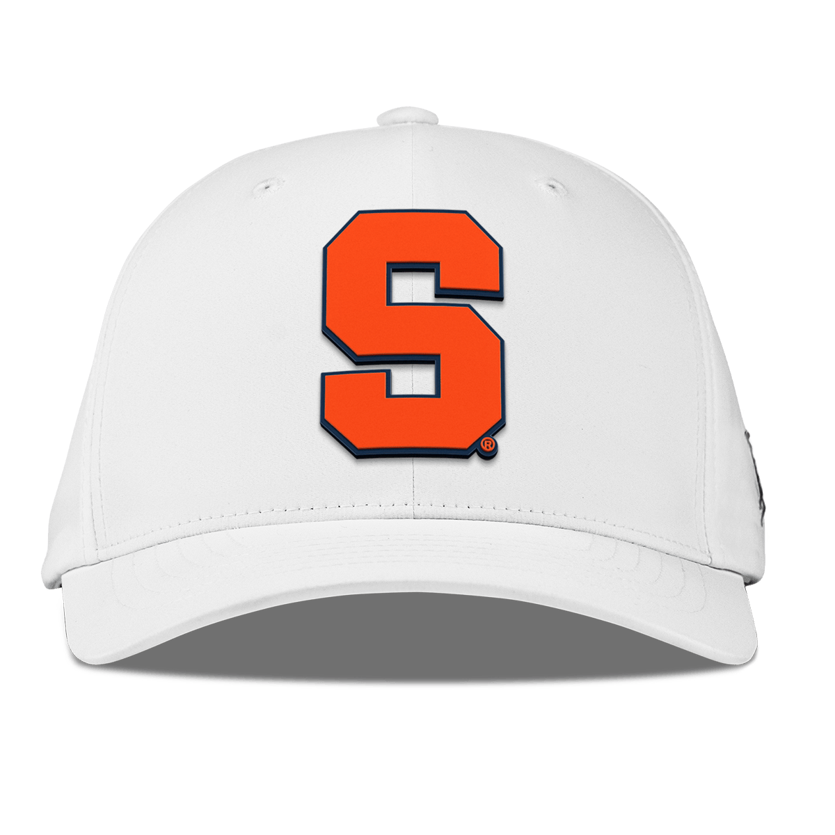 Syracuse University "Syracuse Orange Block" Flexfit Performance Fitted White