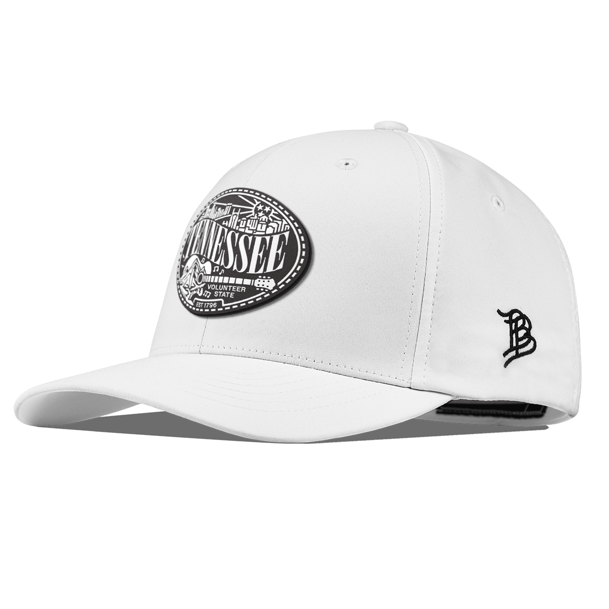 Tennessee Traveler Flexfit Performance Fitted White
