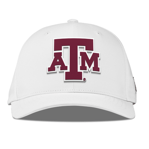 Texas A&M University "Texas A&M Block" Flexfit Performance Fitted White