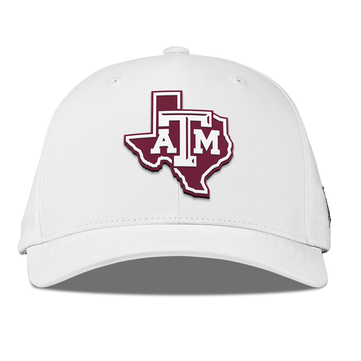 Texas A&M University "Texas A&M Outline" Flexfit Performance Fitted White