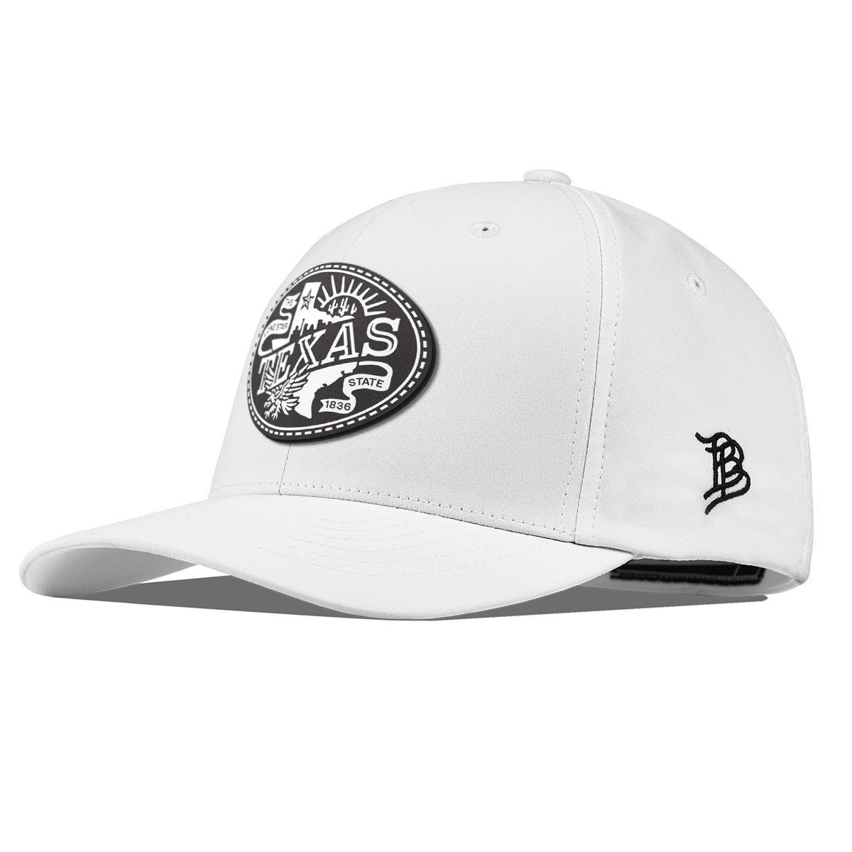 Texas Traveler Flexfit Performance Fitted White