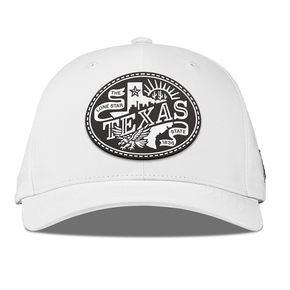 Texas Traveler Flexfit Performance Fitted White
