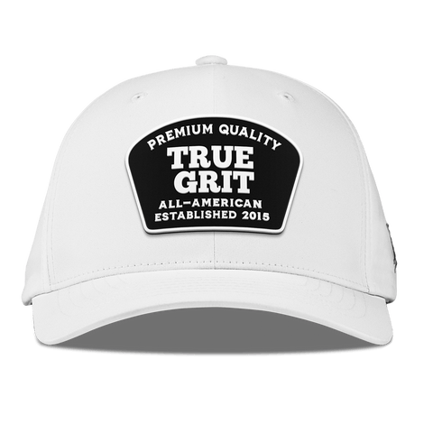 True Grit Flexfit Performance Fitted White