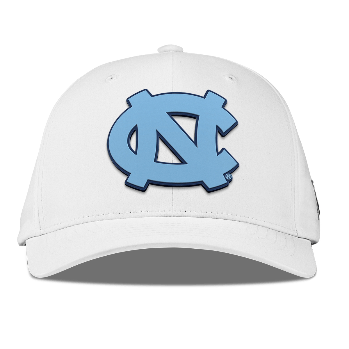 University of North Carolina "UNC Team Logo Carolina Blue" Flexfit Performance Fitted White
