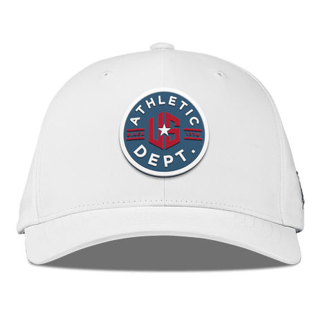 US Athletic Flexfit Performance Fitted White