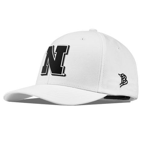 University of Nebraska "Vintage Nebraska Team Logo" Flexfit Performance Fitted White