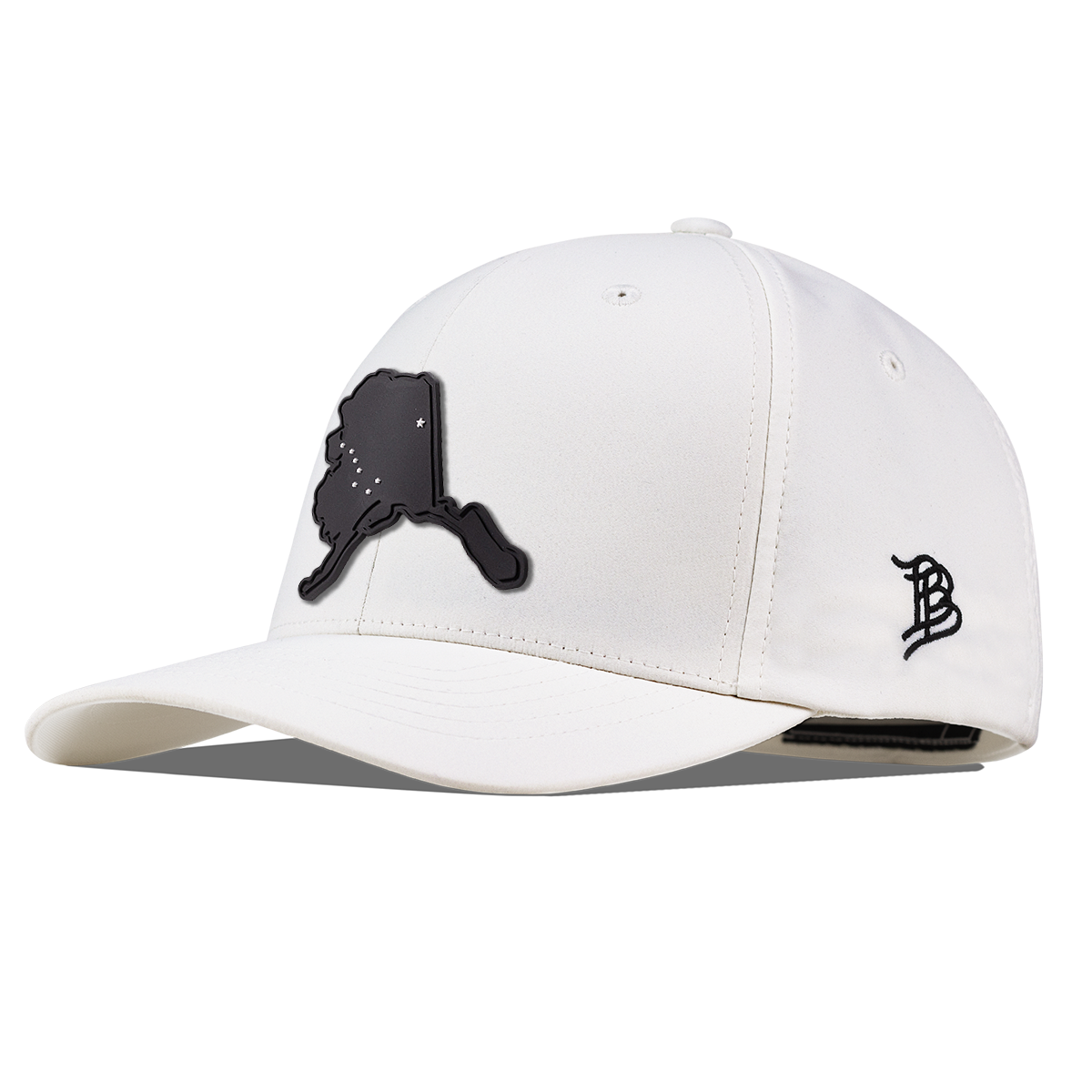 Alaska Vintage Flexfit Performance Fitted White