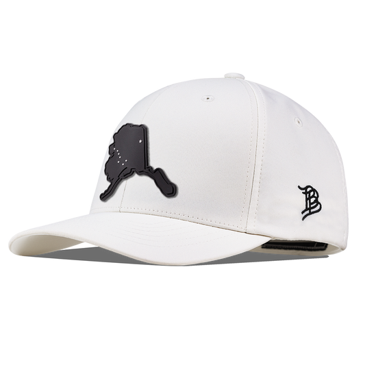 Alaska Vintage Flexfit Performance Fitted White