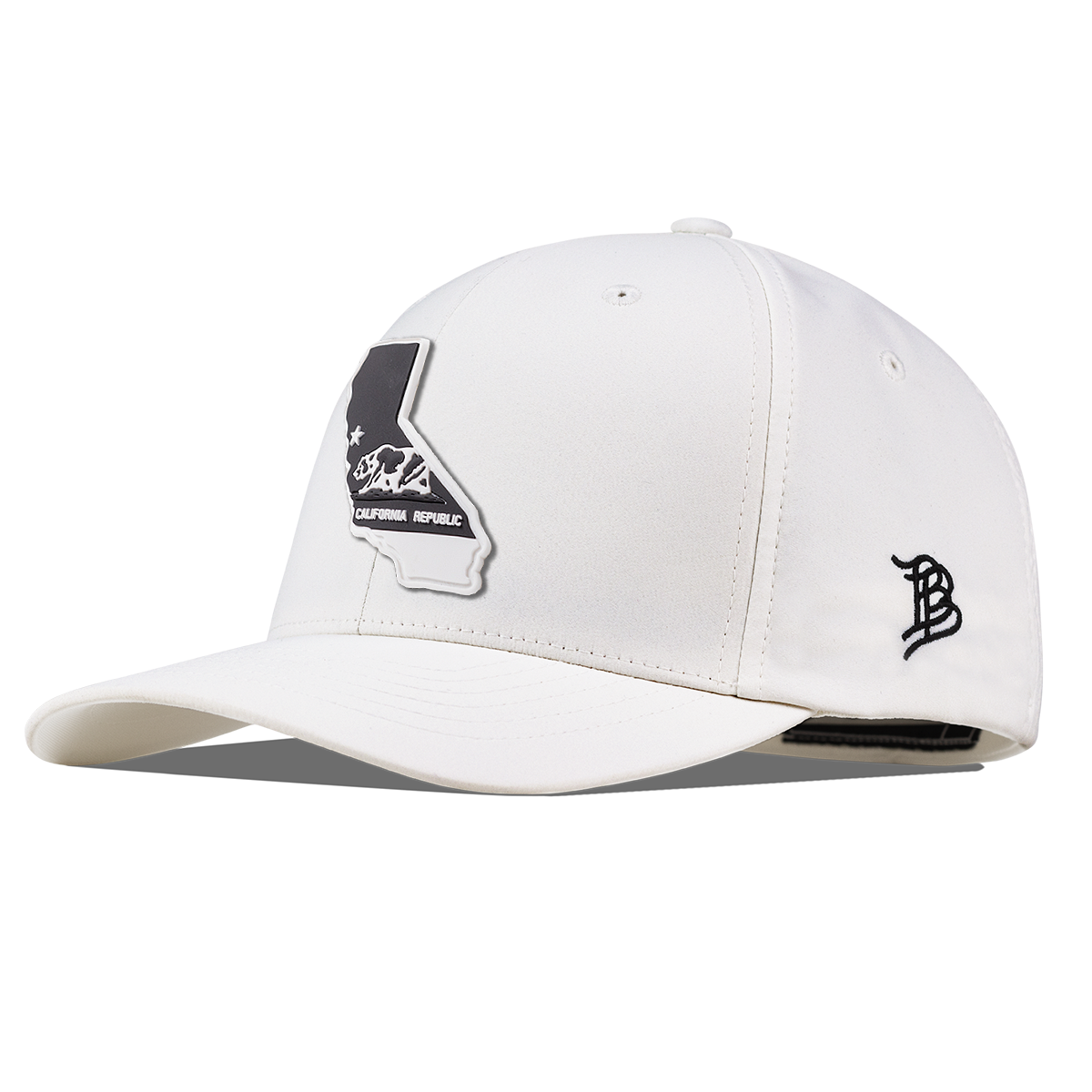 California Vintage Flexfit Performance Fitted White