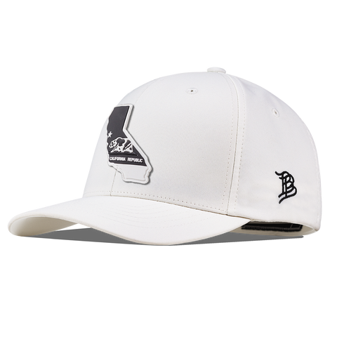 California Vintage Flexfit Performance Fitted White