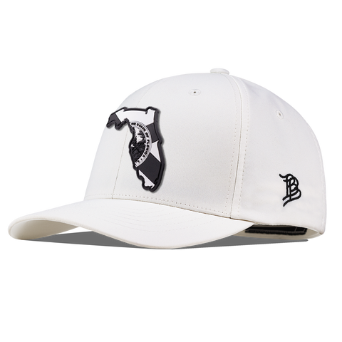 Florida Vintage Flexfit Performance Fitted White