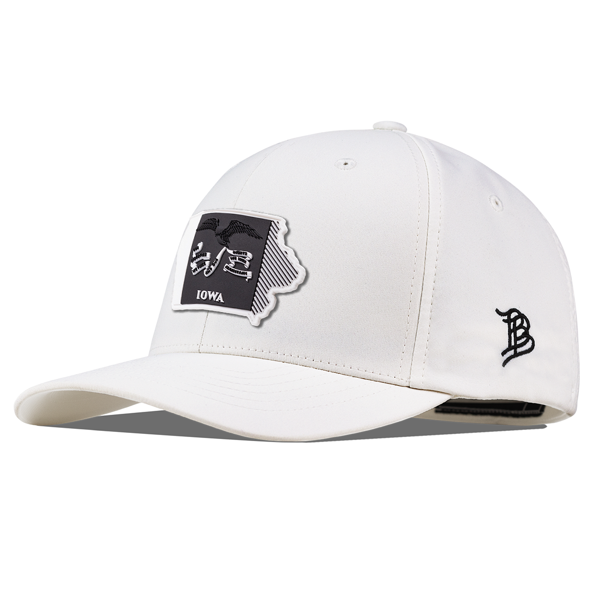 Iowa Vintage Flexfit Performance Fitted White