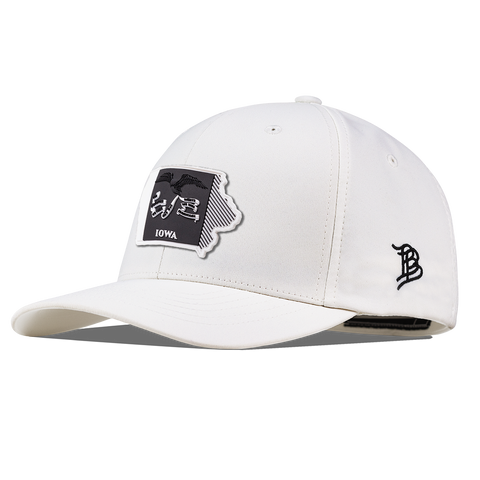 Iowa Vintage Flexfit Performance Fitted White