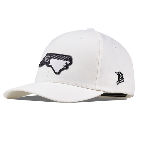 North Carolina Vintage Flexfit Performance Fitted White