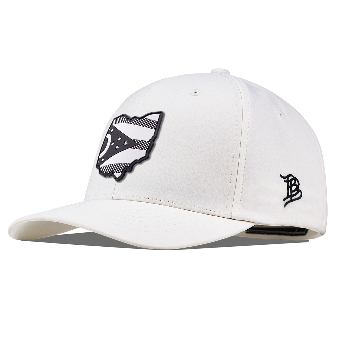 Ohio Vintage Flexfit Performance Fitted White