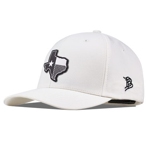 Texas Vintage Flexfit Performance Fitted White
