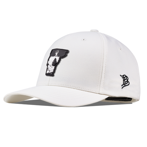 Vermont Vintage Flexfit Performance Fitted White