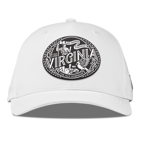 Virginia Traveler Flexfit Performance Fitted White