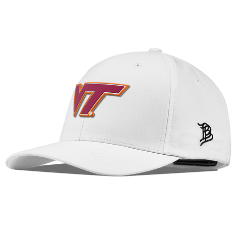 Virginia Tech University "Virginia Tech Team Logo" Flexfit Performance Fitted White