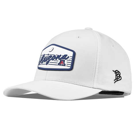 University of Arizona "Wildcats Football" Flexfit Performance Fitted White
