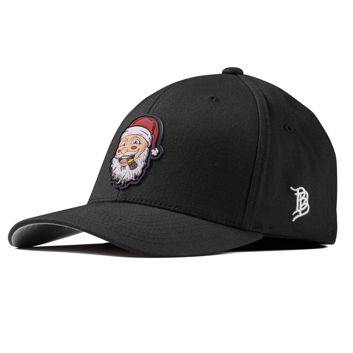 Santa PVC Fitted Black