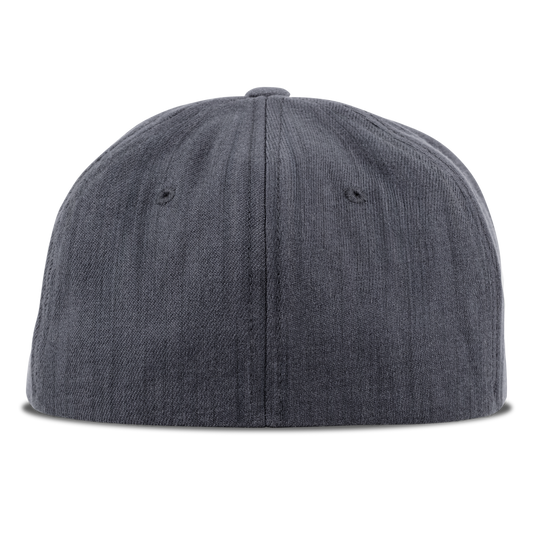 BB Lacrosse Cutout PVC Fitted Back Charcoal