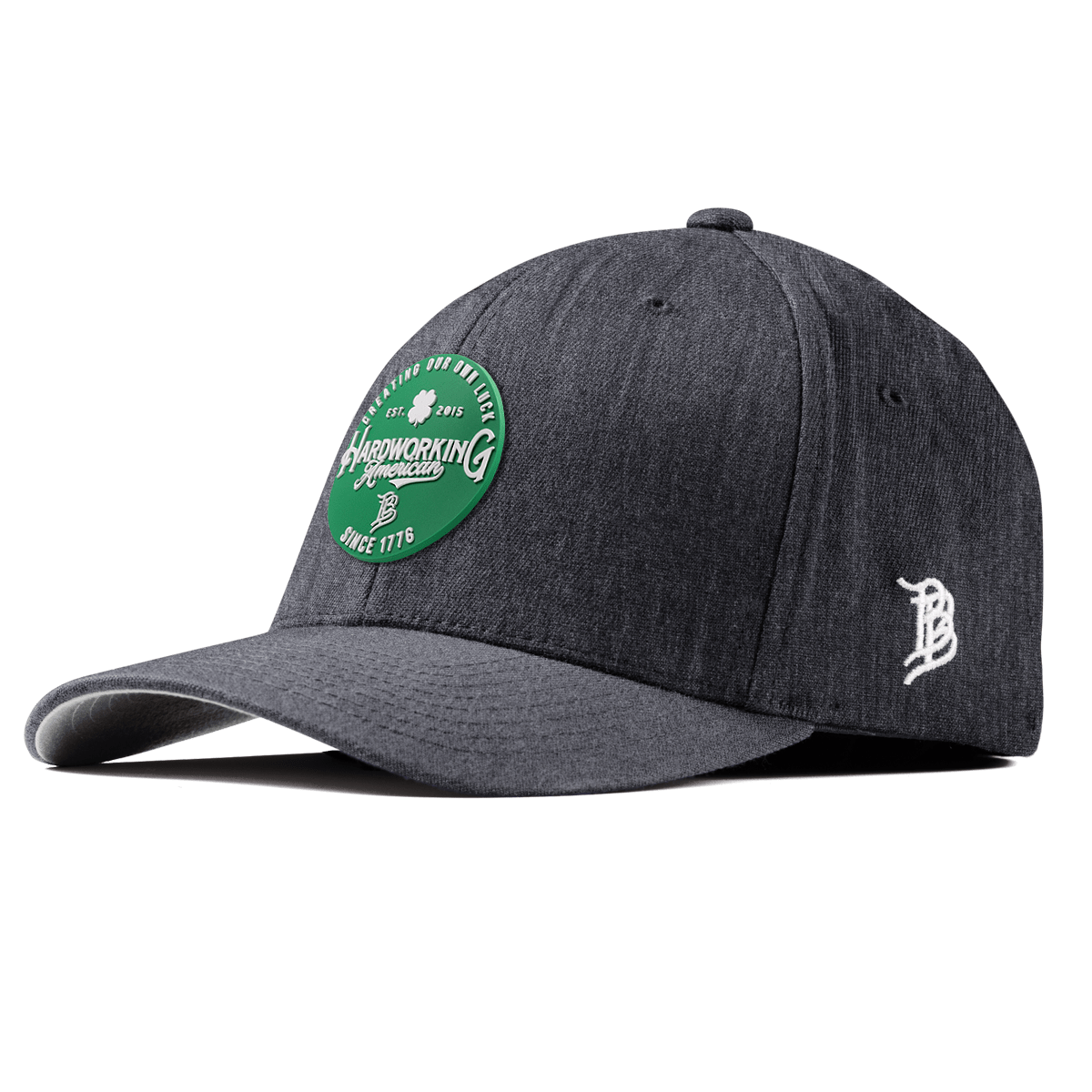Get The Green Fitted Charcoal Gray