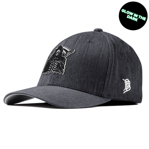 Grim Reaper Glow Fitted Charcoal