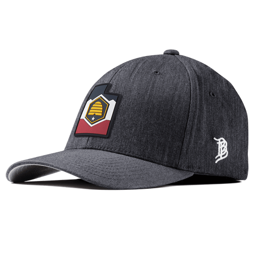 Utah 45 PVC Fitted Charcoal