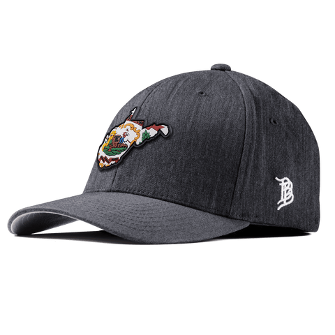 West Virginia 35 PVC Fitted Charcoal