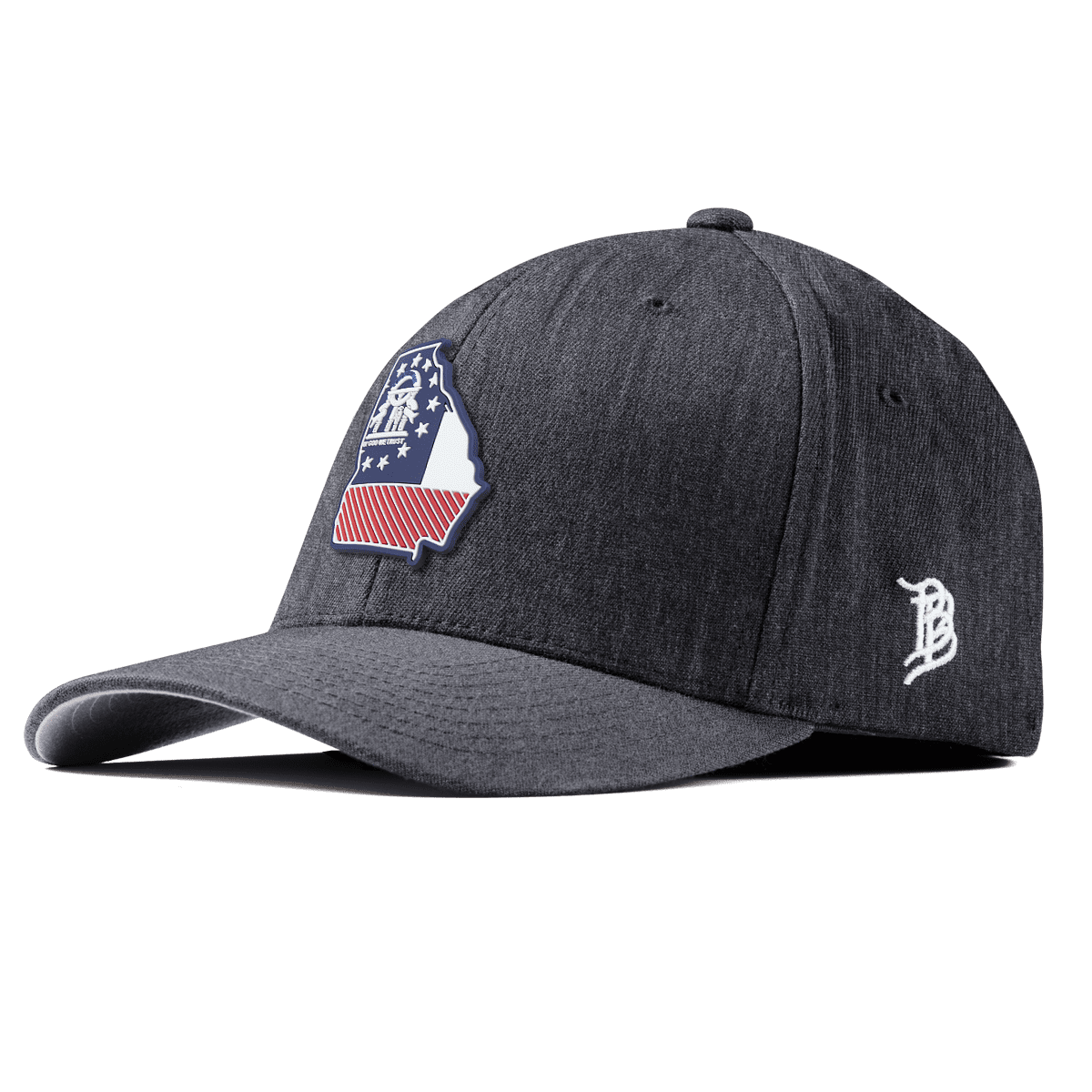 Georgia Patriot Series Fitted Charcoal
